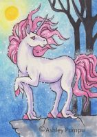 Unicorn With Pink Hair